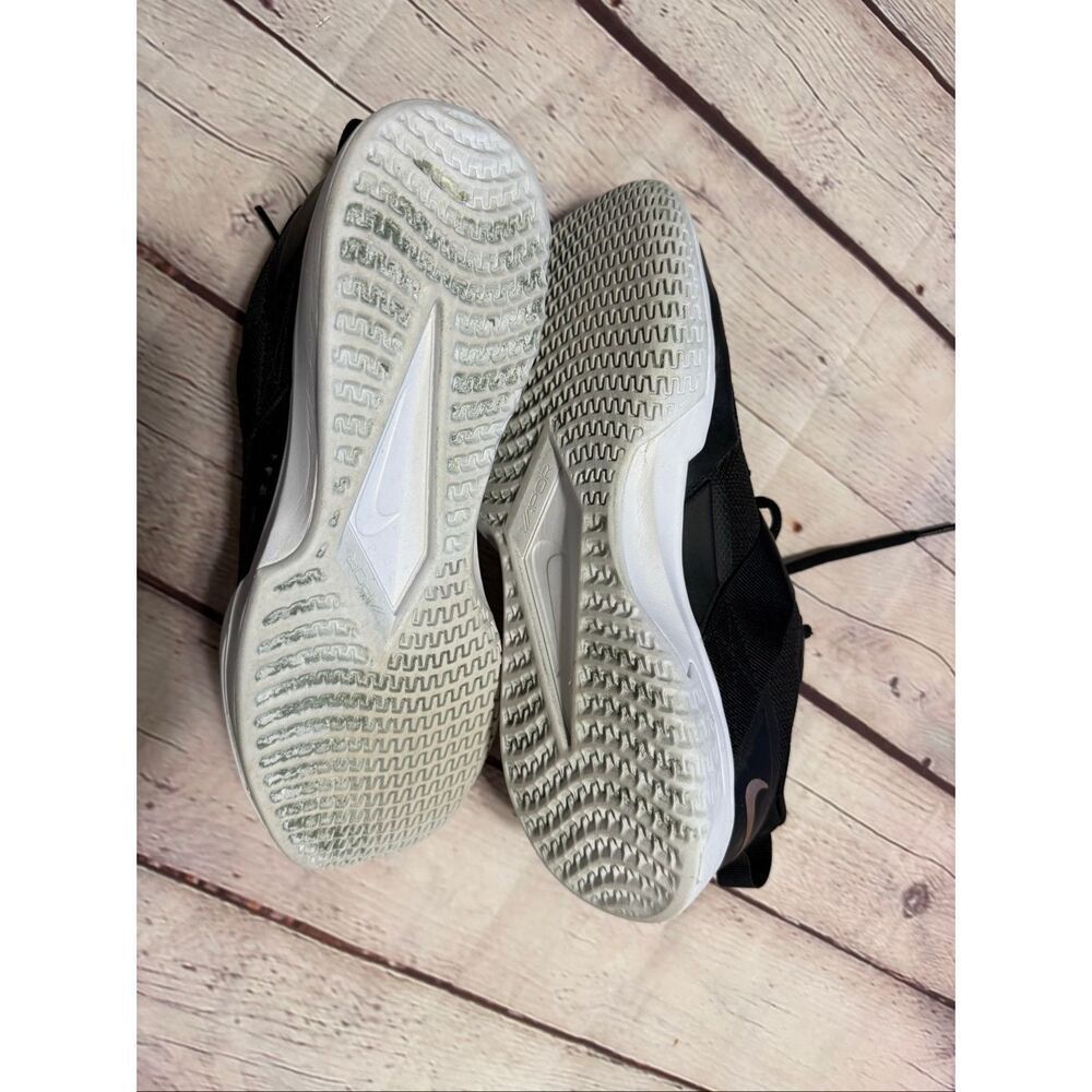 Nike Women's Size 8 Court Vapor Light Tennis Shoes Black Gold Athletic Sneakers - Picture 11 of 16